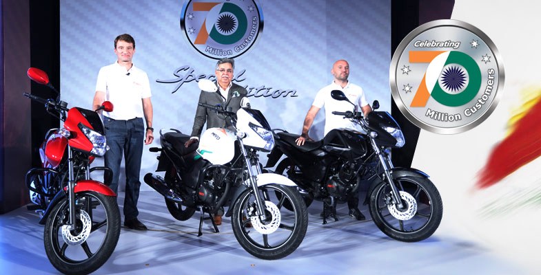 Hero new achiever150 with Ismart and automatic headlamp launch